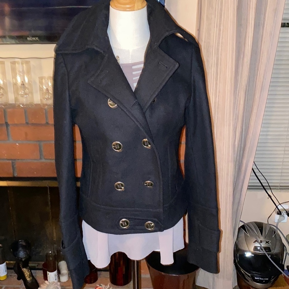 Express black small coat in great condition